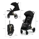 Sportovní kočárek Loom Black Kinderkraft KSLOOM00BLK0000