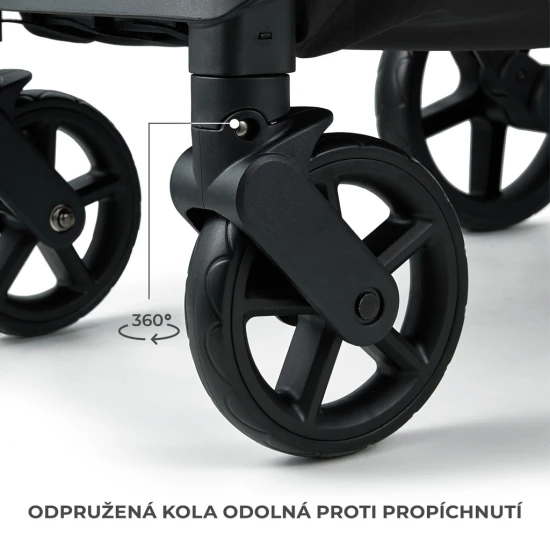 Sportovní kočárek Loom Green Kinderkraft KSLOOM00GRE0000