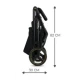 Sportovní kočárek Trig 3 Stone beige Kinderkraft KSTRIG03BEG0000