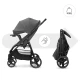 Sportovní kočárek Trig 3 Tray Granite Grey Kinderkraft KSTRIG03GRY000T