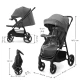 Sportovní kočárek Trig 3 Tray Granite Grey Kinderkraft KSTRIG03GRY000T