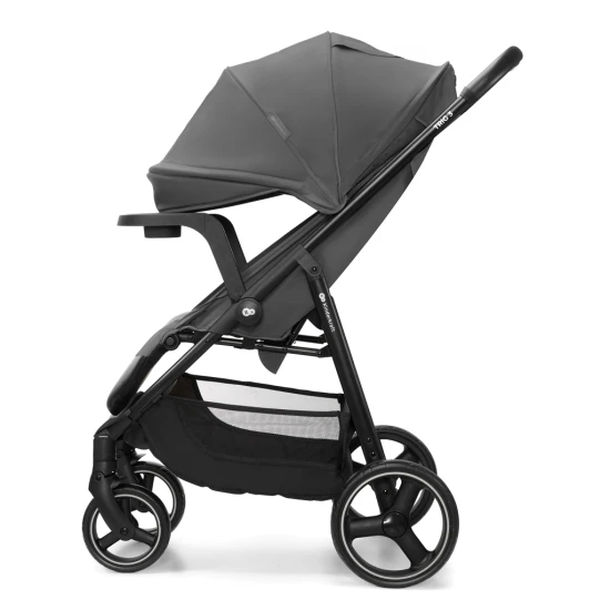 Sportovní kočárek Trig 3 Tray Granite Grey Kinderkraft KSTRIG03GRY000T