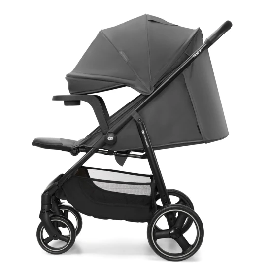 Sportovní kočárek Trig 3 Tray Granite Grey Kinderkraft KSTRIG03GRY000T