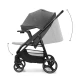 Sportovní kočárek Trig 3 Tray Granite Grey Kinderkraft KSTRIG03GRY000T