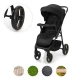Sportovní kočárek Trig 3 Tray Onyx Black Kinderkraft KSTRIG03BLK000T