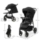 Sportovní kočárek Trig 3 Tray Onyx Black Kinderkraft KSTRIG03BLK000T