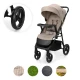 Sportovní kočárek Trig 3 Tray Stone Beige Kinderkraft KSTRIG03BEG000T