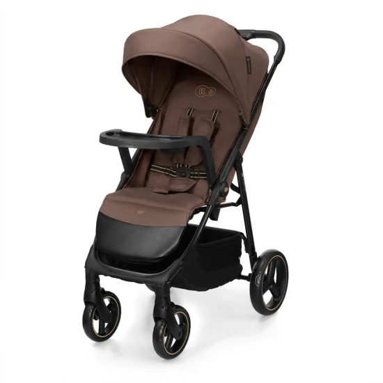 Sportovní kočárek Trig 3 Tray Velvet Mocca Kinderkraft KSTRIG03BRW000T