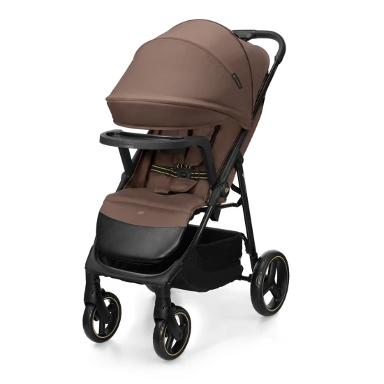 Sportovní kočárek Trig 3 Tray Velvet Mocca Kinderkraft KSTRIG03BRW000T