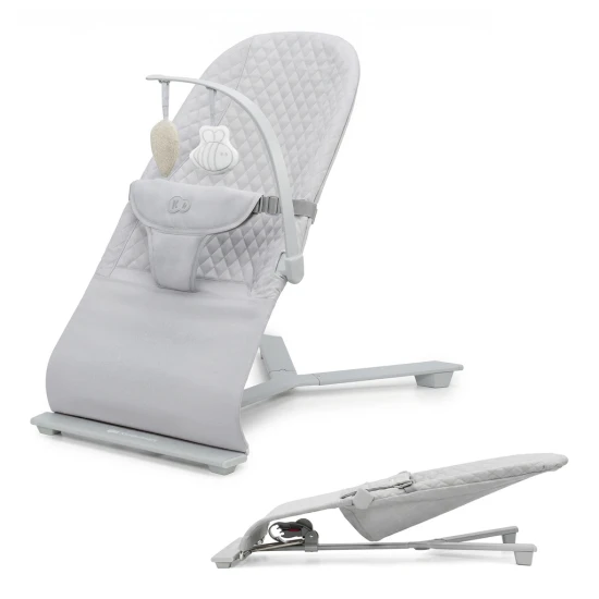 Houpavé lehátko Mimi Light grey, do 9 kg Kinderkraft KBMIMI00LGR0000