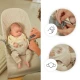Houpavé lehátko Mimi Light grey, do 9 kg Kinderkraft KBMIMI00LGR0000