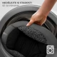 Houpavé lehátko s melodií 2v1 Lumi, do 9 kg, Premium Dark Grey Kinderkraft KBLUMI02DGR0000