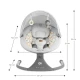 Houpavé lehátko s melodií 2v1 Lumi, do 9 kg, Premium Light Grey Kinderkraft KBLUMI02LGR0000