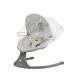 Houpavé lehátko s melodií 2v1 Lumi, do 9 kg, Premium Light Grey Kinderkraft KBLUMI02LGR0000