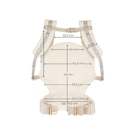 Dětské nosítko Elara Beige Kinderkraft KNELAR00BEG0000
