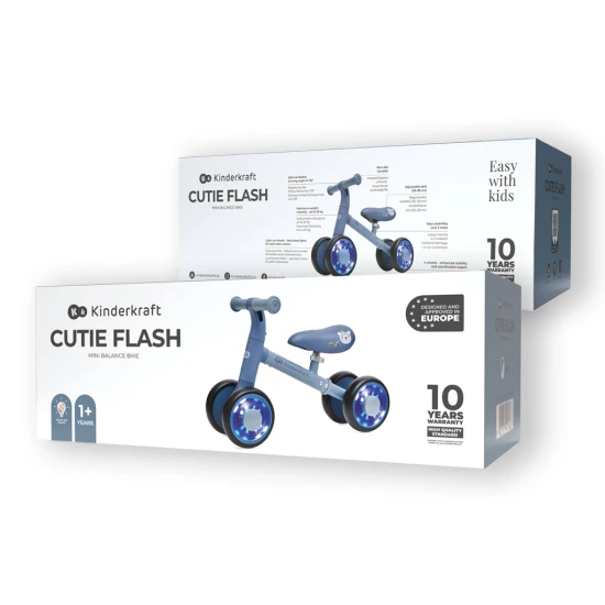 Odrážedlo Cutie Flash Blue Kinderkraft KRCUFL00BLU0000