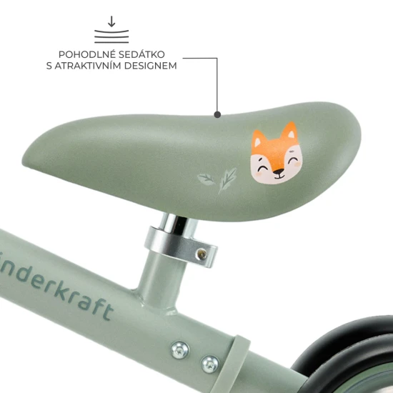Odrážedlo Cutie Flash Green Kinderkraft KRCUFL00GRE0000