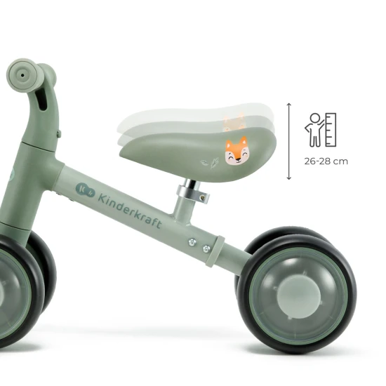 Odrážedlo Cutie Flash Green Kinderkraft KRCUFL00GRE0000