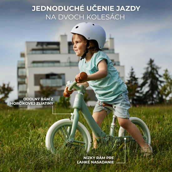Odrážedlo Fly Plus Fresh mint Kinderkraft KRFLPL00MIN0000