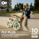 Odrážedlo Fly Plus Powder pink Kinderkraft KRFLPL00PNK0000