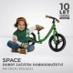 Odrážedlo Space Deep Light green Kinderkraft KRSPAC23GRE0000