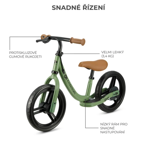 Odrážedlo Space Deep Light green Kinderkraft KRSPAC23GRE0000