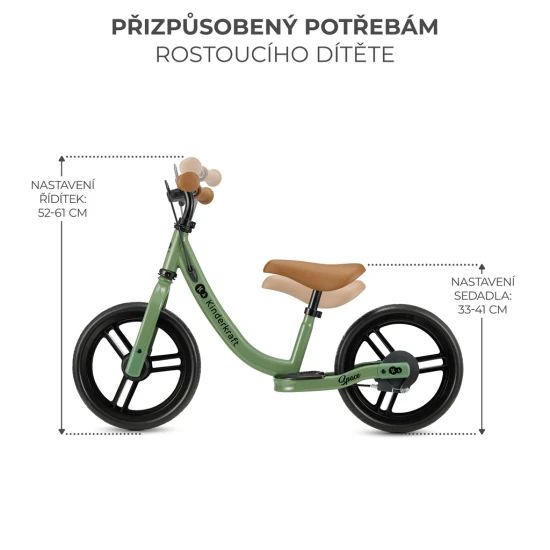 Odrážedlo Space Deep Light green Kinderkraft KRSPAC23GRE0000