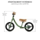 Odrážedlo Space Deep Light green Kinderkraft KRSPAC23GRE0000