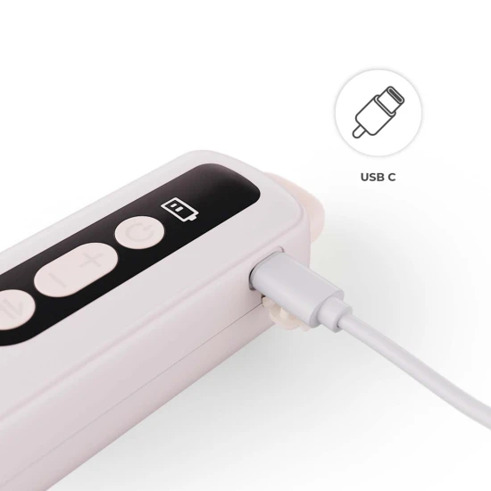 Odsávačka materského mléka Double Hands-free Gentle Flow Pink Kinderkraft KEGEFL00PNK0000