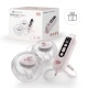 Odsávačka materského mléka Double Hands-free Gentle Flow Pink Kinderkraft KEGEFL00PNK0000