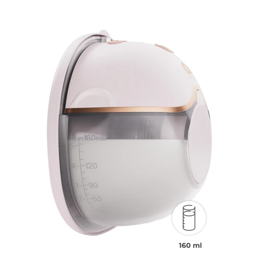 Odsávačka materského mléka Single Hands-free Mamaflow Gold Kinderkraft KEMAFL00GLD0000