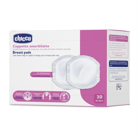 Odsávačka mléka Double Hands-free Gentle Flow Pink + CHICCO kojicí vložky 30 ks Kinderkraft VP-F198231