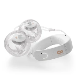 Odsávačka mléka Double Hands-free Gentleneste + CHICCO kojicí vložky 30 ks