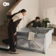 Skládací dětská ohrádka Ziki Light Grey Kinderkraft KLZIKI00GRY0000