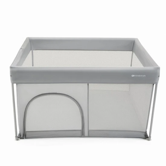 Skládací dětská ohrádka Ziki Light Grey Kinderkraft KLZIKI00GRY0000