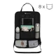 Organizér do auta Black Organizér do auta Black Kinderkraft KAORSA00BLK0000