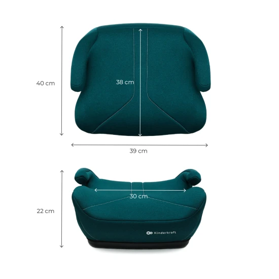 Podsedák I-Boost 2 (125-150 cm) Green Podsedák I-Boost 2 (125-150 cm) Green Kinderkraft KCIBOO02GRE0000