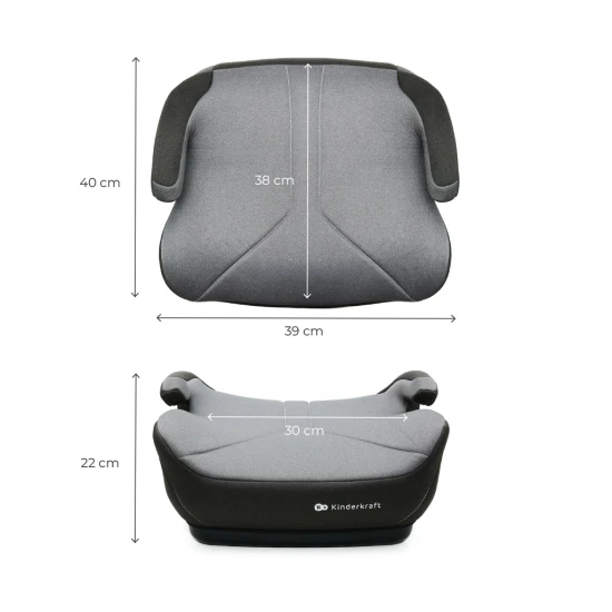 Podsedák I-Boost 2 (125-150 cm) Grey Podsedák I-Boost 2 (125-150 cm) Grey Kinderkraft KCIBOO02GRY0000