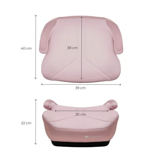 Podsedák I-Boost 2 (125-150 cm) Pink Podsedák I-Boost 2 (125-150 cm) Pink Kinderkraft KCIBOO02PNK0000