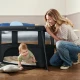 Cestovní postýlka Cami Black Cestovní postýlka Cami Black Kinderkraft KLCAMI00BLK0000