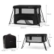 Cestovní postýlka Cami Black Cestovní postýlka Cami Black Kinderkraft KLCAMI00BLK0000