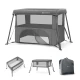 Cestovní postýlka Cami Grey Kinderkraft KLCAMI00GRY0000