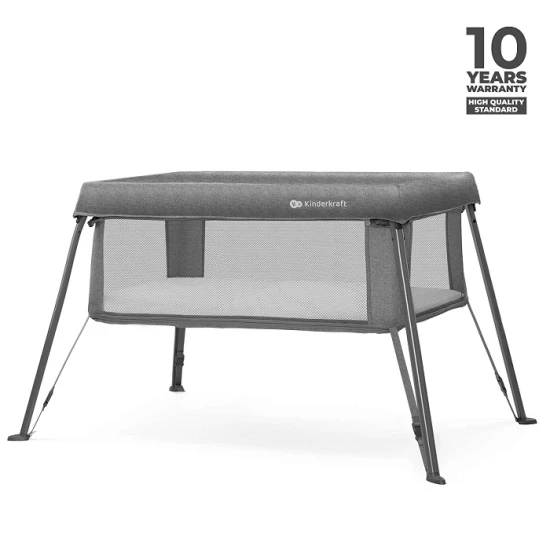 Cestovní postýlka Cami Grey Kinderkraft KLCAMI00GRY0000