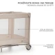 Cestovní postýlka Joy 2 Beige Cestovní postýlka Joy 2 Beige Kinderkraft KLJOY02BEG00000