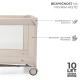 Cestovní postýlka Joy 2 Beige Cestovní postýlka Joy 2 Beige Kinderkraft KLJOY02BEG00000