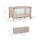 Cestovní postýlka Joy 2 Beige Cestovní postýlka Joy 2 Beige Kinderkraft KLJOY02BEG00000