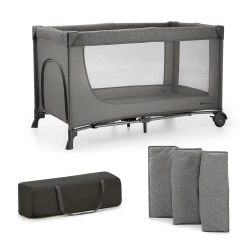Cestovní postýlka Joy 2 Dark grey
