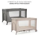 Cestovní postýlka Joy 2 Dark grey Kinderkraft KLJOY02DGR00000