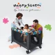 Cestovní postýlka Joy 2 Happy shapes Kinderkraft KLJOY02HAP0000