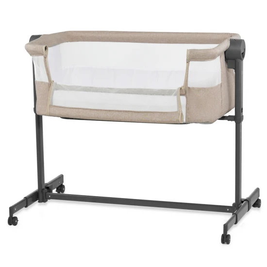 Polohovatelná dětská postýlka Nestee Up2 Beige Kinderkraft KLNEE002BEG0000